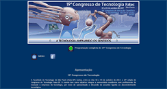 Desktop Screenshot of congresso.fatecsp.br